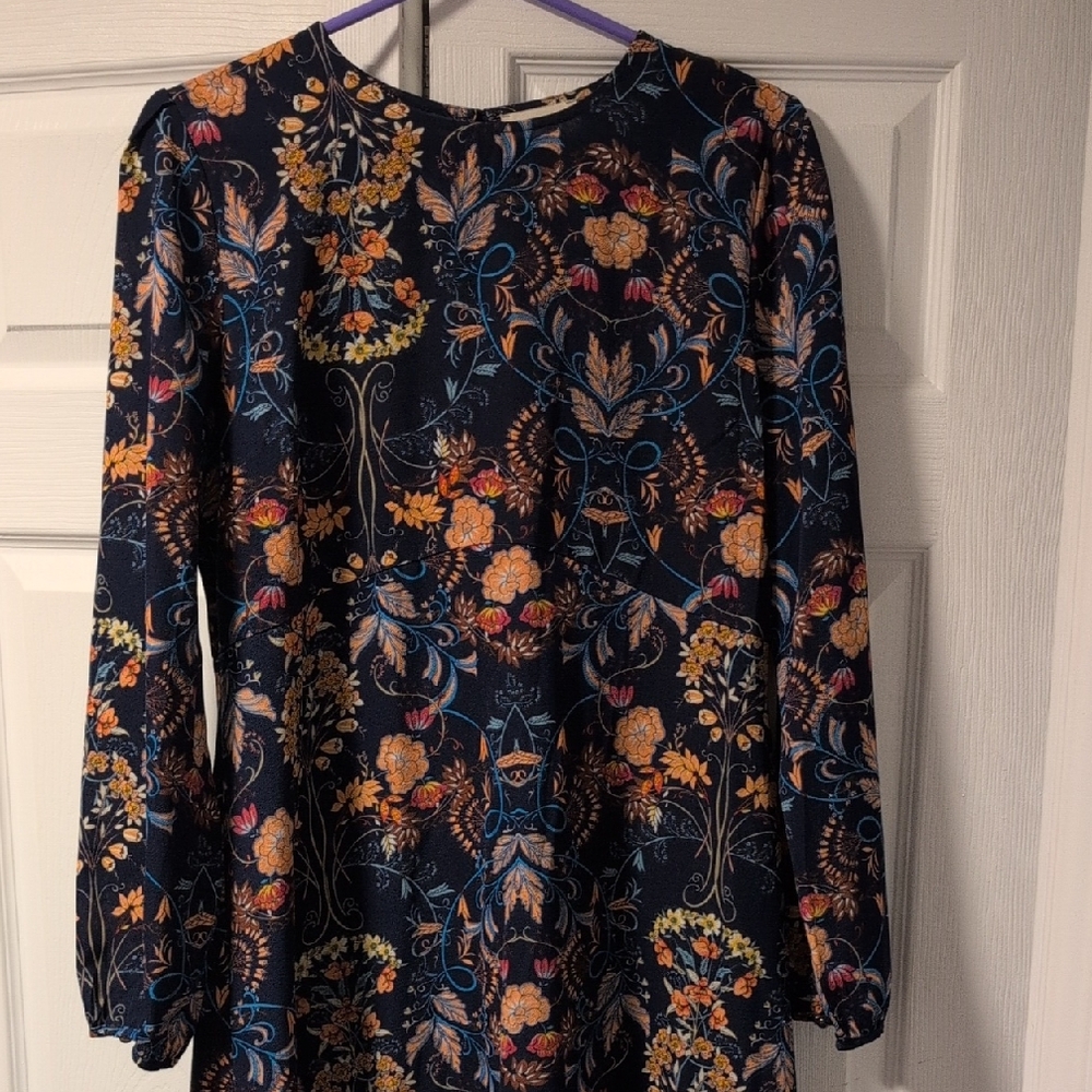 Floral Midi Dress - Multicolor